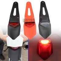 ☍● Tail Light Mudguards LED Tail Lamp For Honda CR CRF CRM SL 125 150 230 250 450 480 500 50 80 85 1000 X R L F M RX AR RWE RALLY