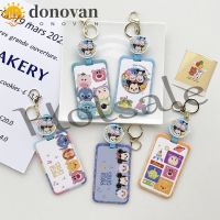 【hot sale】 ஐ B11 DONOVAN Cartoon Card Holder Bank Card Student Credit ID Card Stitch Retractable Buckle Winnie Pooh Bear Card Case