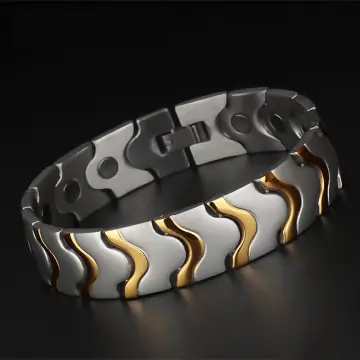 Aarogyam biomagnetic titanium on sale bracelet