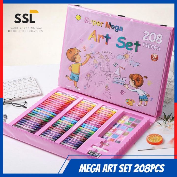 Crayon Super Mega Art Set 208pcs