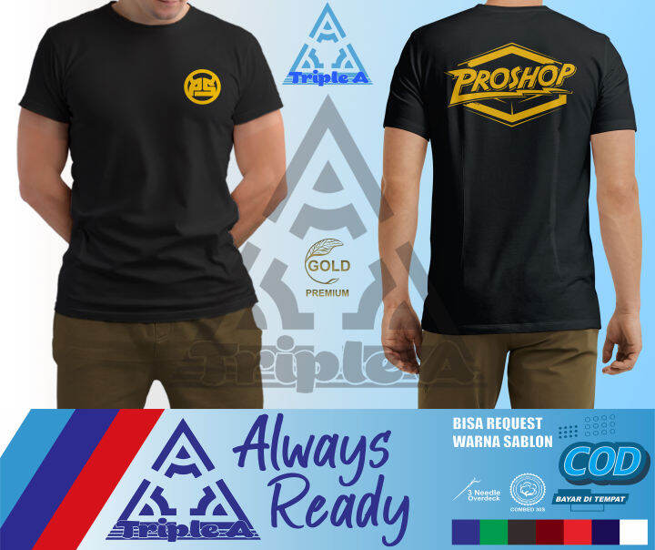 Kaos Proshop Logo Kaos Distro By Triple A Distro Lazada Indonesia