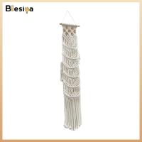 Blesiya จี้แขวนผนัง Macrame,พู่ห้อยแบบเก๋ไก๋สำหรับห้องนอนหอพัก