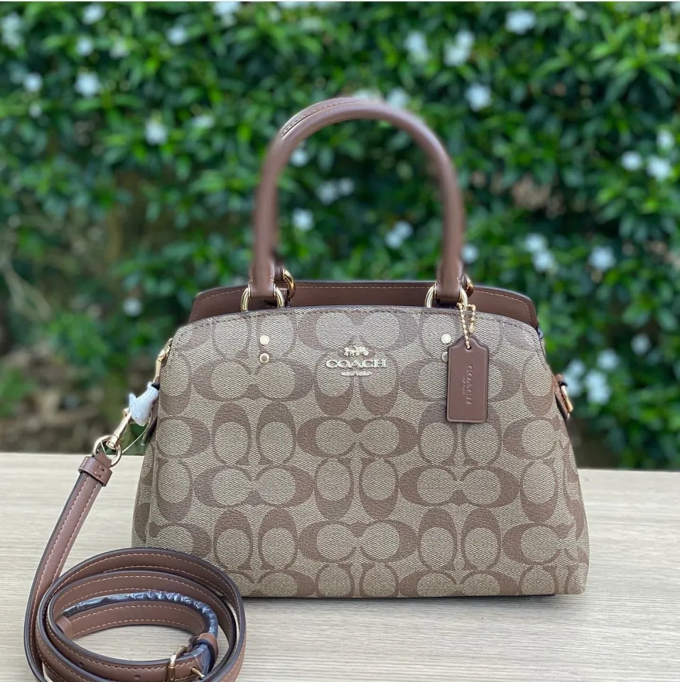 Coach Mini Lillie Carryall in Signature Canvas