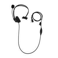 2 Pin Headset PTT MIC Earpiece Cancelling Overhead Headphone for BF-6 UV-5R UV-5 2Pin Walkie Talkie RA UV-B5