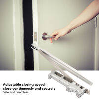 Commercial Door Closer การติดตั้งแบบฝังสวมประตูฝังตัวที่ทนต่อการปิดสวิตช์เงียบอลูมิเนียมหล่อสำหรับเกสต์เฮ้าส์สำหรับประตูหนีไฟสำหรับประตูสำนักงาน