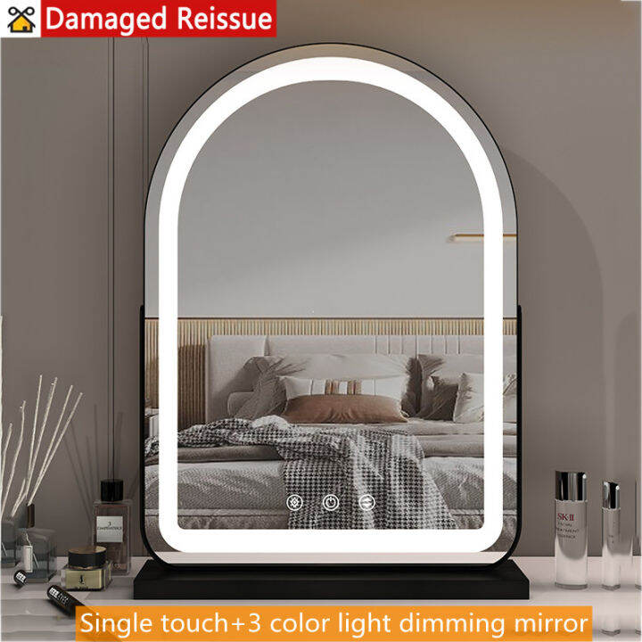 kingdom Arch Vanity Mirror Desktop Vanity Mirror Led with Light Ins