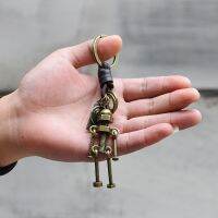 [COD] Qinuo and fashion key chain alloy ancient bronze ring Small Commodity Wholesale