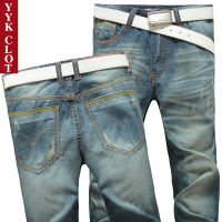 Jeans New Fashion Mens Nostalgic Male Tide nd Trend 2022 Casual Slim Pants Ankle-Lenght Pants All-match Denim Trousers