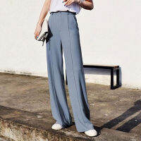 Bella Philosophy Wonder 2020 Wide Leg Pants elastic High Waist Palazzo Pants streetwear Elegant Office Ladies Trousers Bottoms