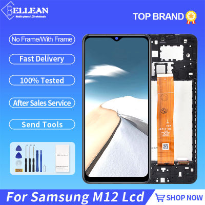 6.5นิ้วสำหรับ Samsung Galaxy M12 LCD Touch Panel Screen Digitizer SM-M12 ds SM-M12 7F ds M127จอแสดงผลกรอบ