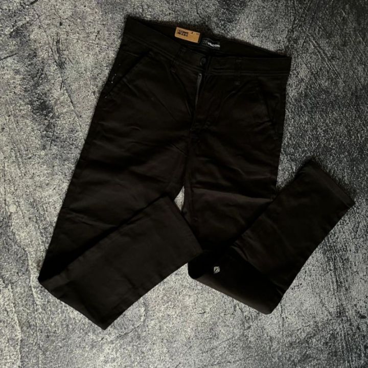 chinos-volcom-กางเกงขายาว-พรีเมี่ยม-แต่งกระจกหิน