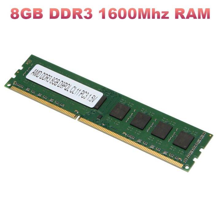 Gigastone 32GB DDR3 Desktop RAM, 1600MHz PC3-12800 CL11 1.5V 240 Pin Unbuffered Non Ecc Udimm Pc Computer Desktop Memory Modu