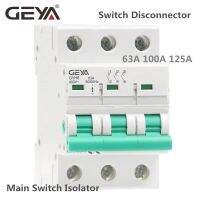 GEYA GYH8 สามเฟสสวิทช์หลัก 63A 100A 125A Isolating สำหรับ Home หรืออุตสาหกรรม Circuit Breaker 400V-WIOJ SHOP