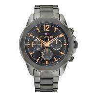 TOMMY HILFIGER TH1792061 นาฬิกาผู้ชาย สายสแตนเลส Gunmetal