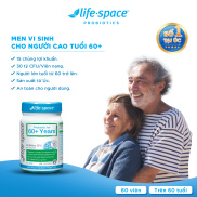 Men vi sinh Úc hỗ trợ tiêu hóa dành cho người lớn tuổi Life Space 60+