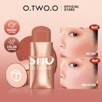 O.tw O.O Blush Stick Cream Blusher 6สี Blendable Waterproof Long-Lasting Lip Cheek Eye Multi-Use Stick Make-Up For Women