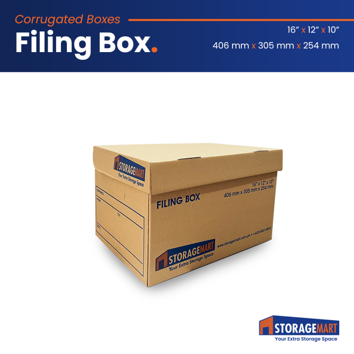 StorageMart Filing Box 16x12x10 Lazada PH