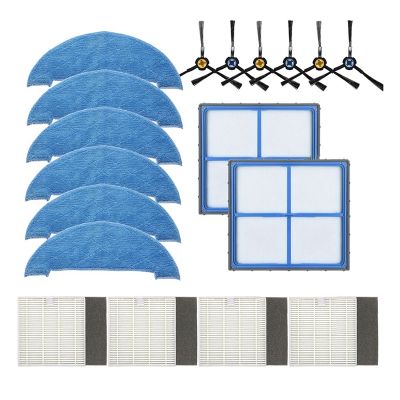 Side Brush Filter Mop Cloth Replacement Accessories for Ilife V8 V8S X750 X800 X785 V80 Vacuum Cleaner