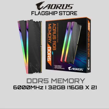 AORUS DDR5 32GB (2x16GB) RGB Memory 6000MHz - Gigabyte RAM