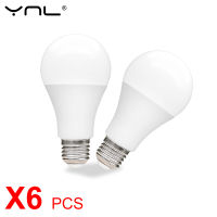 【❉HOT SALE❉】 aojia6891 6Pcs E27หลอดโคมไฟ3W 6W 9W 12W 15W 18W Ac 220V 240V Bombilla Lampada ไฟ Led หลอดไฟเย็น/อุ่นสีขาวโคมไฟ Led บ้าน Spotlight