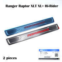 iBarod ชายบันได สแตนเลส 2 ชิ้น แปะประตูหน้า ของแท้ สีโครเมี่ยม สำหรับ Ford Ranger Raptor T6 MC XLT XL+ Hi-Rider ปี 2012-2019