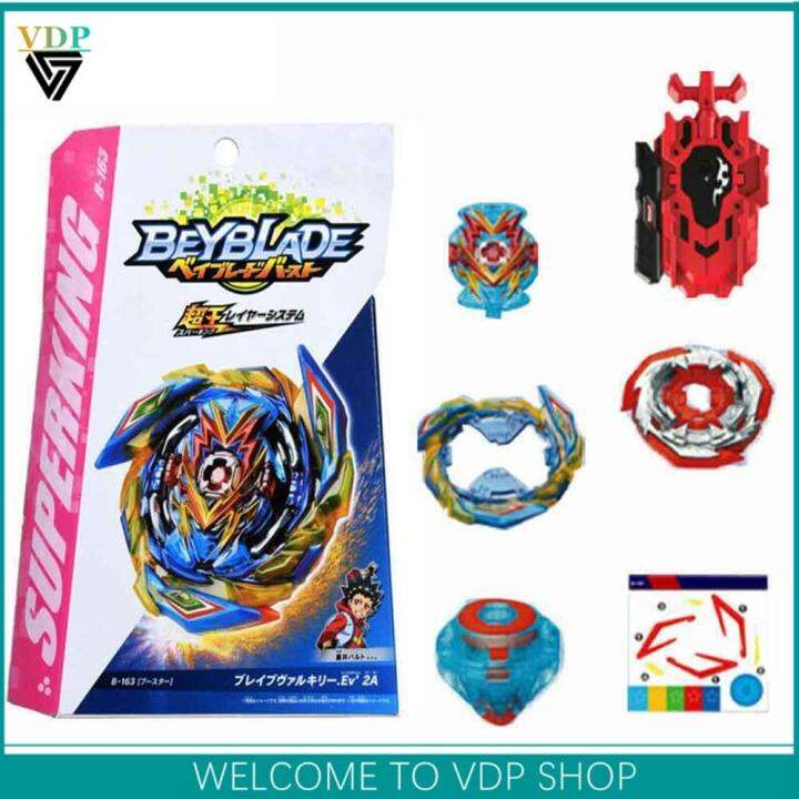 B163 Takara Tomy Beyblade Burst SuperKing Booster B-163 Brave Valkyrie ...