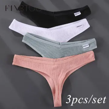 Shop Finetoo 3pcs Panty Lady Underwear with great discounts and