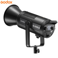 Godox เอฟเฟกต์ไฟสตูดิโอ SL200IIIBi LED 215W แสงไฟสำหรับถ่ายภาพกำลังสูง2800K-6500K หรี่แสงได้9 FX แอปรีโมทคอนโทรลติด TLCI97สำหรับบ้านสตูดิโอถ่ายทอดสดภาพบุคคลถ่ายภาพแต่งงาน