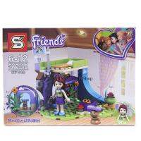 ProudNada Toys ของเล่นเด็กชุดตัวต่อเลโก้เฟรน S SY798A Friends 96+PCS SY798A