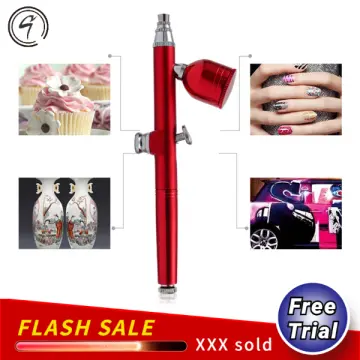 0.2mm Dual Action Airbrush Pen Air Brush Spray Gun Sprayer Pen Makeup Tool  For Nail Art / body Tattoos Spray / Cake / Toy Models