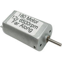 【❂Hot On Sale❂】 rongjia จอ Dc 180ความเร็วสูงขนาดเล็ก12V 6500รอบต่อนาทีสำหรับของเล่น Diy ไฟฟ้า Sphygmomanometer หรือมอเตอร์โกนหนวด