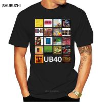 【ใหม่】 UB40สีต่างๆลูกเรือคอแขนสั้นเสื้อยืดแบรนด์ผ้าฝ้ายผู้ชายเสื้อผ้าชายสลิมฟิตเสื้อยืดแขนสั้นท็อปส์ซูพื้นฐาน