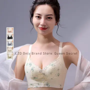 Large Breast Feeding Underwear in Front of Pregnant Women Thin Anti Droop Large  Chest No Steel Ring Bra Womens, A, Small : : Clothing, Shoes &  Accessories