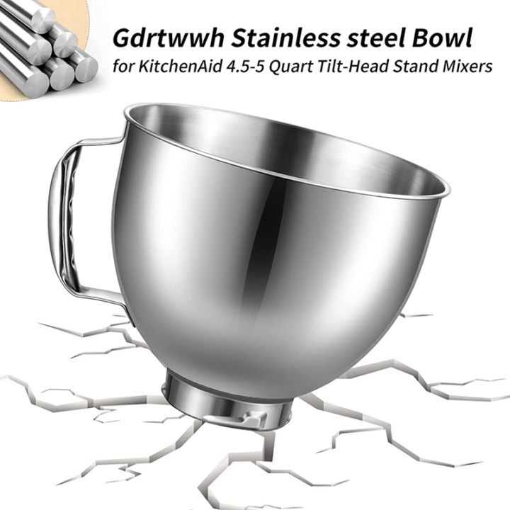 1-pcs-bowl-stainless-steel-silver-for-kitchenaid-4-5-5-quart-tilt-head-stand-mixer-for-kitchenaid-mixer-bowl-dishwasher-safe