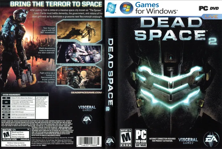 Dead Space 2 Pc Game Offline Dvd Installation Lazada Dead Space 2 Pc Game Offline Dvd Installation Lazada