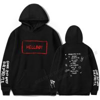 [Qinqin clothing]Lil Peep Hellboy Hoodie ผู้ชายแฟชั่น Hoodies ขนาดใหญ่เด็ก Hip Hop Hoodie ผู้หญิงเสื้อเด็ก Pullovers Rapper Tracksuit