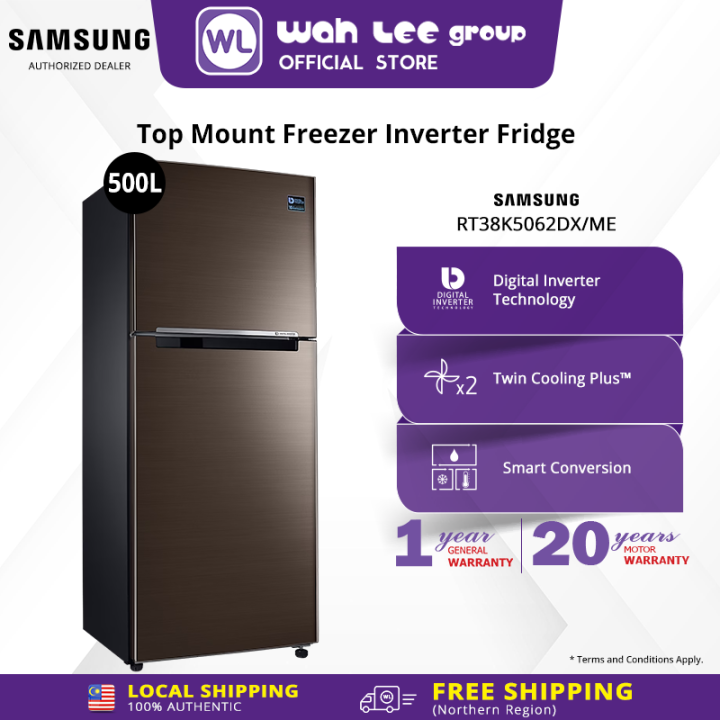 Samsung 500L Refrigerator Fridge Top Mount Freezer 500L / Inverter