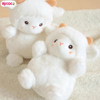 MSCOCO จำลองแกะตัวเล็กตุ๊กตายัดไส้ของเล่นแบบนิ่มสุดน่ารัก Plushies หมอนอิงหมอนตุ๊กตาผ้ากำมะหยี่สำหรับวันเกิดสำหรับเด็กของขวัญวันเด็ก