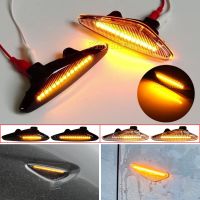 ✲◆ 2Pcs Hight Quality LED Car Dynamic Side Marker Blinker Light Signal Lamp Turn Signal Light For Fiat Mazda 6 Atenza GH 2008-2012