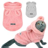 Warm Cat Clothes Winter Pet Puppy Kitten Coat Jacket For Small Medium Dogs Cats Chihuahua Yorkshire Clothing Costume Pink S-2XL Clothing Shoes Accesso