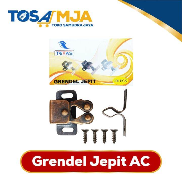 Grendel Jepit Grendel Masa Grendel Jepit Roller Catches Penait Lemari Merk Texas Lazada