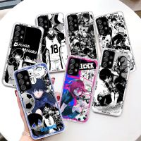 Nancy Electron】เคสโทรศัพท์ล็อกสีน้ำเงินสำหรับ Samsung Galaxy,A53 A52 A54 A12 A13 A03S A14 A22 A23 A24 A32 A33 A02S A04S A73 A72