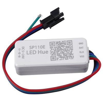 WS2812B SK6812RGB SK6812RGBW Bluetooth SP110E Mini Controller, Support ALL /Module Light/Panel/String, IOS/Android App 1024 Pixels DC5V-12V