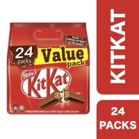 ?Product of UAE? Kitkat Value Pack 24 Pieces ++ คิทแคท ช็อกโกแลตแพ็คสุดคุ้ม 24 ชิ้น