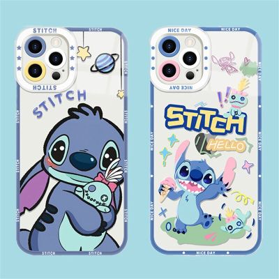 Disney Stitch Phone Case for Samsung Galaxy S23 S22 Ultra S21 S20 FE S10 Plus Note 20 10 9 A14 A24 A34 A54 Pro Silicone Cover Phone Cases