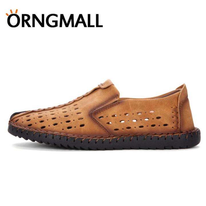 orngmall-ขายร้อนอิตาเลี่ยน-handmade-breathable-รองเท้าผู้ชายรองเท้าหนังลำลองรองเท้าอย่างเป็นทางการ-loafers-moccasin-flats-รองเท้าขนาดใหญ่ขนาด-38-46