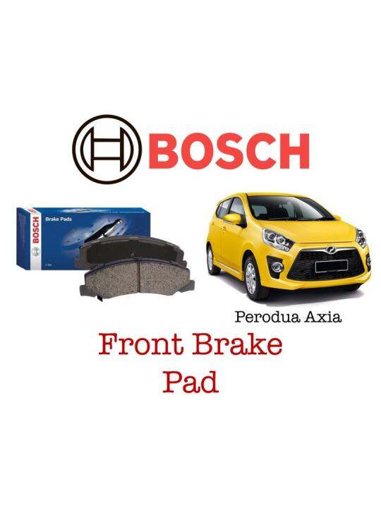 Bosch Brake Pad (Front) Perodua Axia Lazada