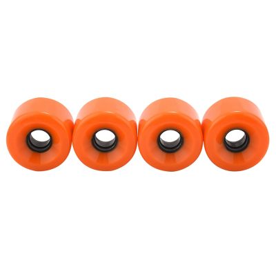 4 Pack Skateboard Wheels Elastic PU Wearable Flexible Durable 65X45 PU Skateboard Wheels Sports