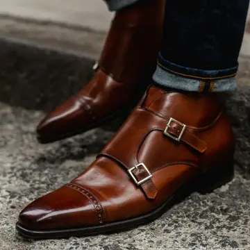 Double monk strap shoes philippines Clearance