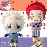 MEIIAN ของขวัญสำหรับเด็ก ของขวัญของสะสม หมอน อะนิเมะ Hyskoa ตุ๊กตาของเล่น Hunter X Hunter ตุ๊กตาผ้ากำมะหยี่ Killua